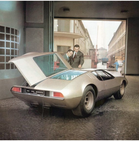 De Tomaso Mangusta prototype chassis 501, Fantuzzi coachwork, Turin 1967