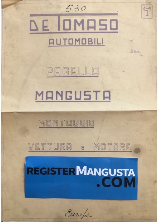 Mangusta • #530 (1968)